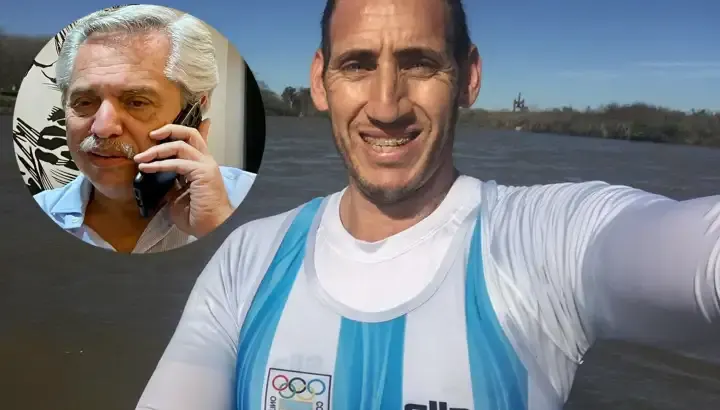 La fuerte crítica que el remero sancionado por salir a entrenar en la cuarentena le hizo a Alberto Fernández
