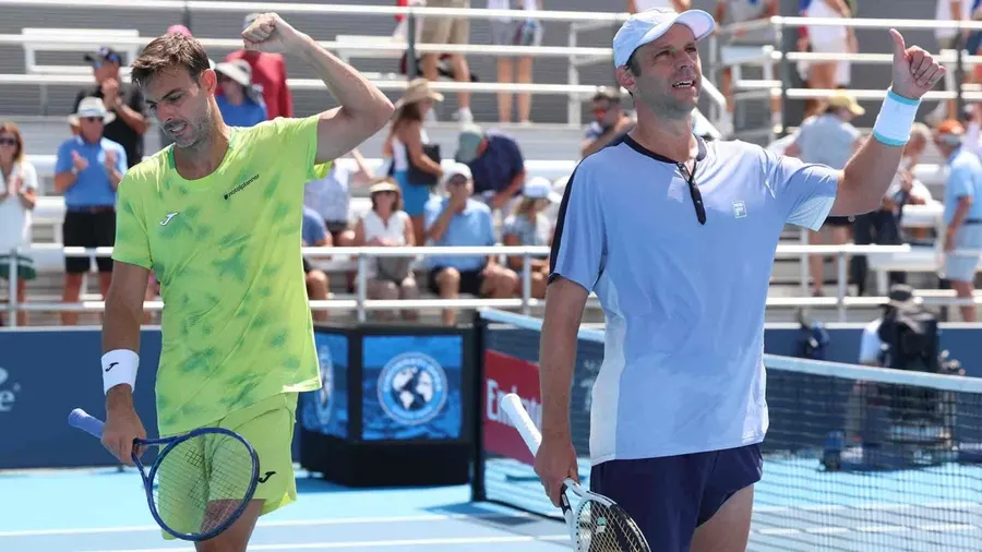 Etcheverry vs. Zeballos, duelo argentino por un lugar en las semifinales de dobles del Masters 1000 de Cincinnati